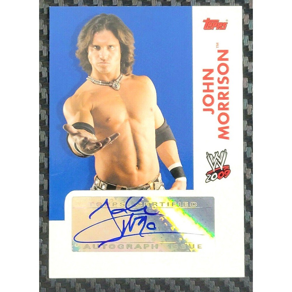 2009 TOPPS WWE‎ - JOHN MORRISON - AUTO